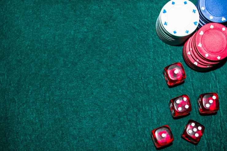 Tampilan meja Three Card Poker live dealer di geng138
